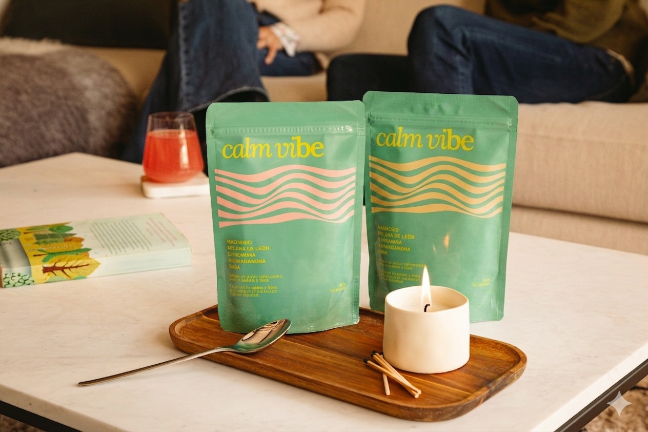 Calm Vibe - bebida en polvo sabor sandía-lima